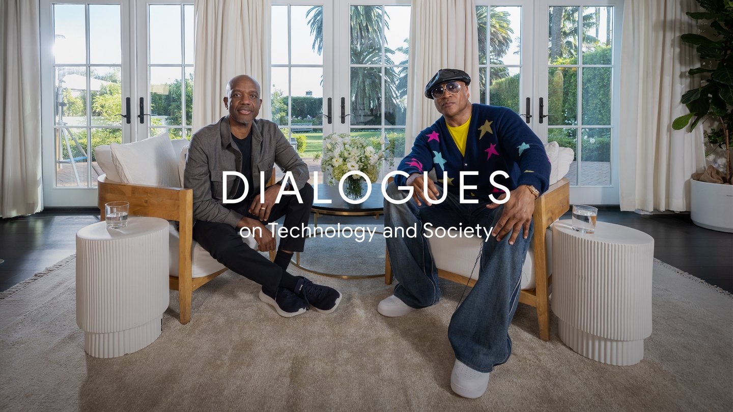Watch James Manyika talk AI and creativity with LL COOL J.
