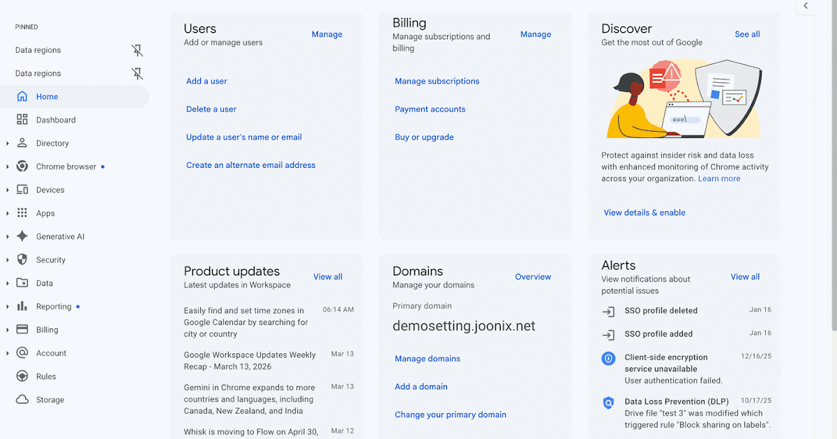 Download the third-party attestation for data regions