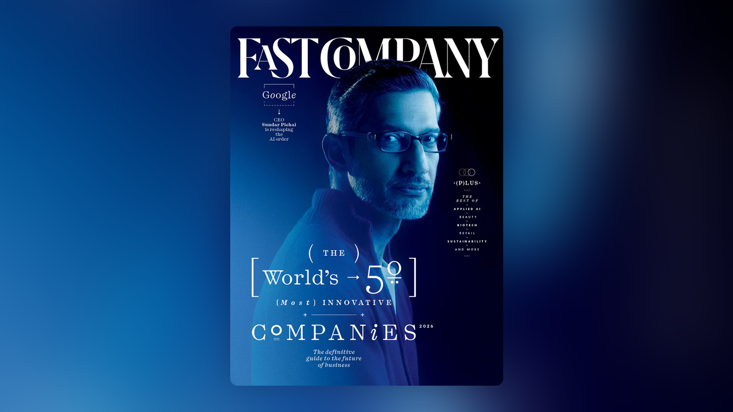Google ranks 1 on Fast Company’s Most Innovative Companies list.