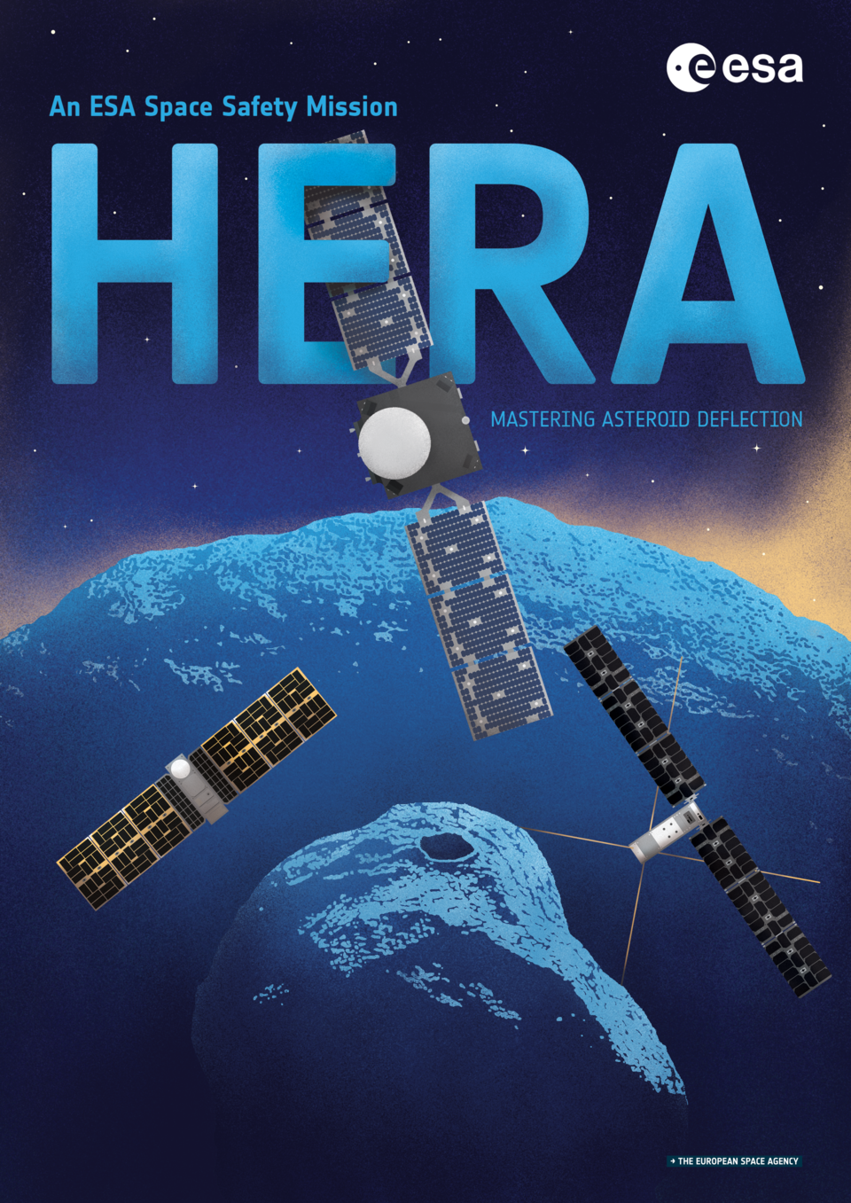 Hera on course for asteroid rendezvous