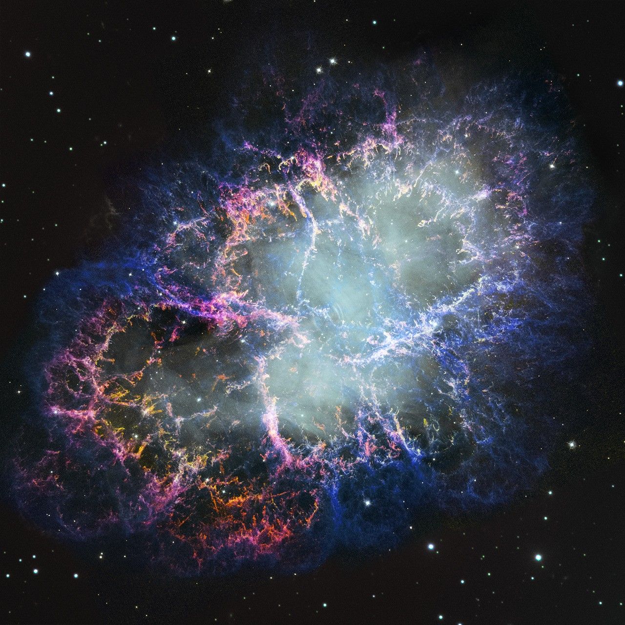 NASA’s Hubble Revisits Crab Nebula to Track 25 Years of Expansion