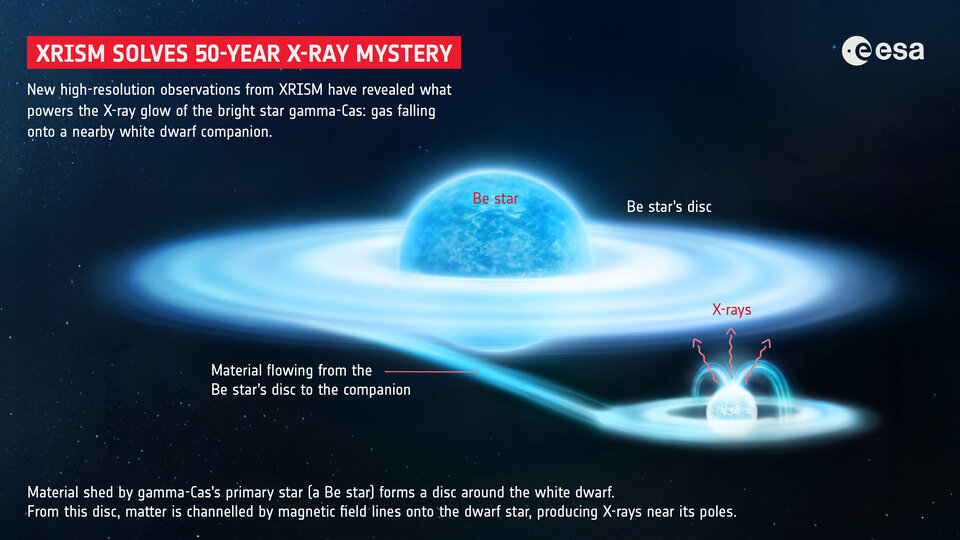 XRISM solves famous star’s 50-year mystery