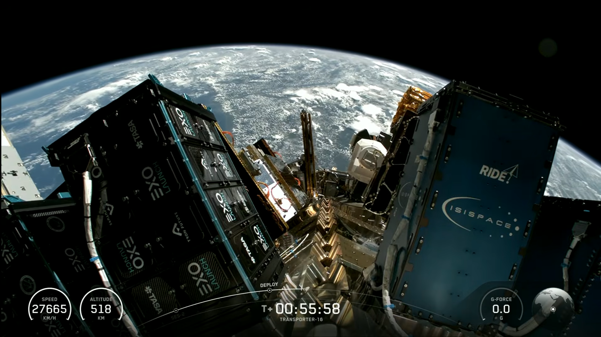Seven missions launched to test optimised data transfer from space