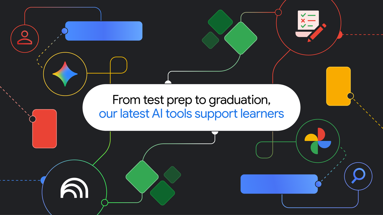 From test prep to graduation, our latest AI tools support learners