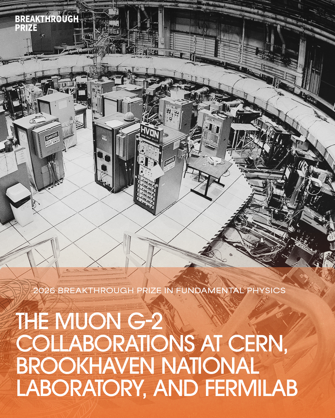 Muon g-2 Experiment Pioneers Win Breakthrough Prize in Fundamental Physics