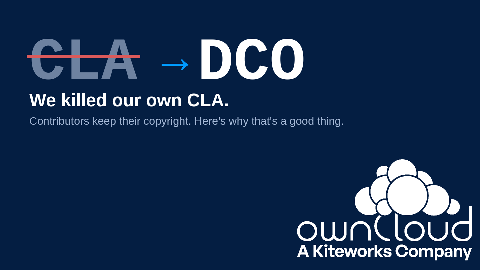 We killed our own CLA. Here’s why that’s a good thing.