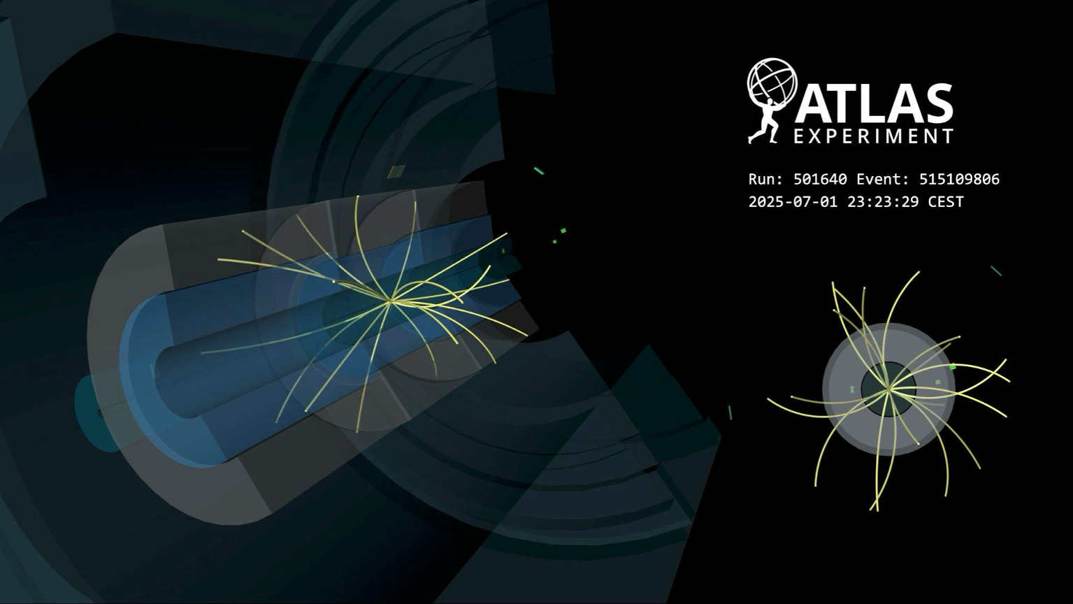 ATLAS acts as a cosmic-ray laboratory