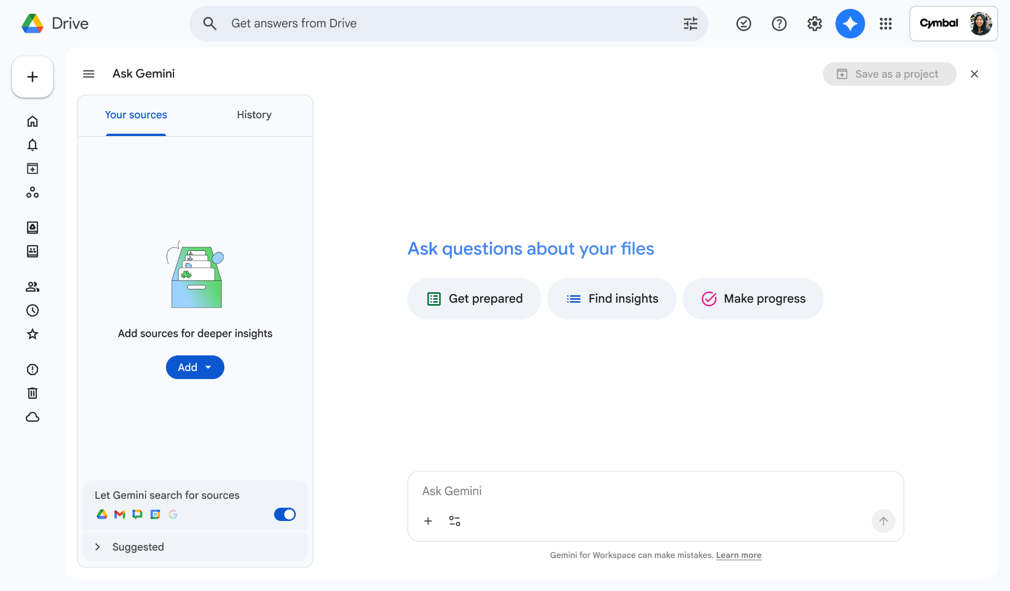 Ask Gemini in Drive now generally available