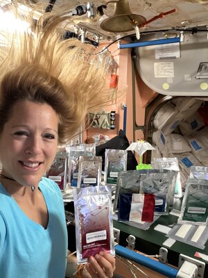 A Saturday‑night dinner onboard the International Space Station