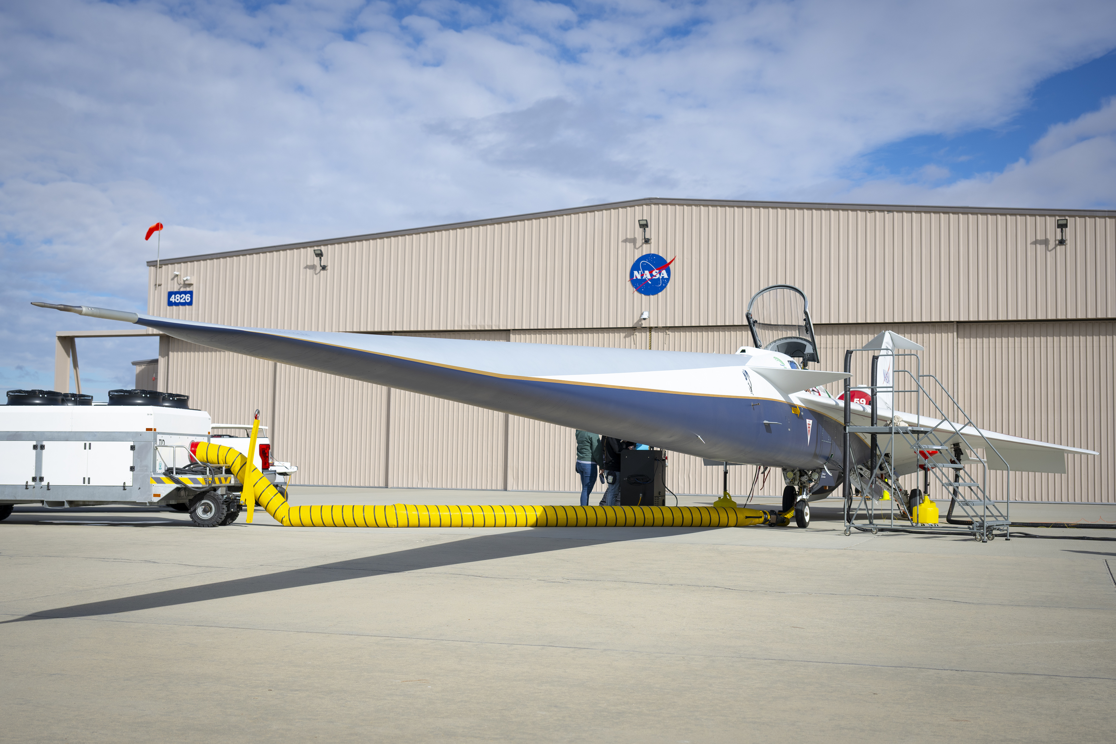 There’s No Place Like NASA’s New X-59 Hangar Home