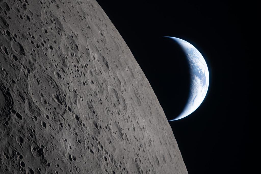 NASA’s Artemis II Crew Beams Official Moon Flyby Photos to Earth