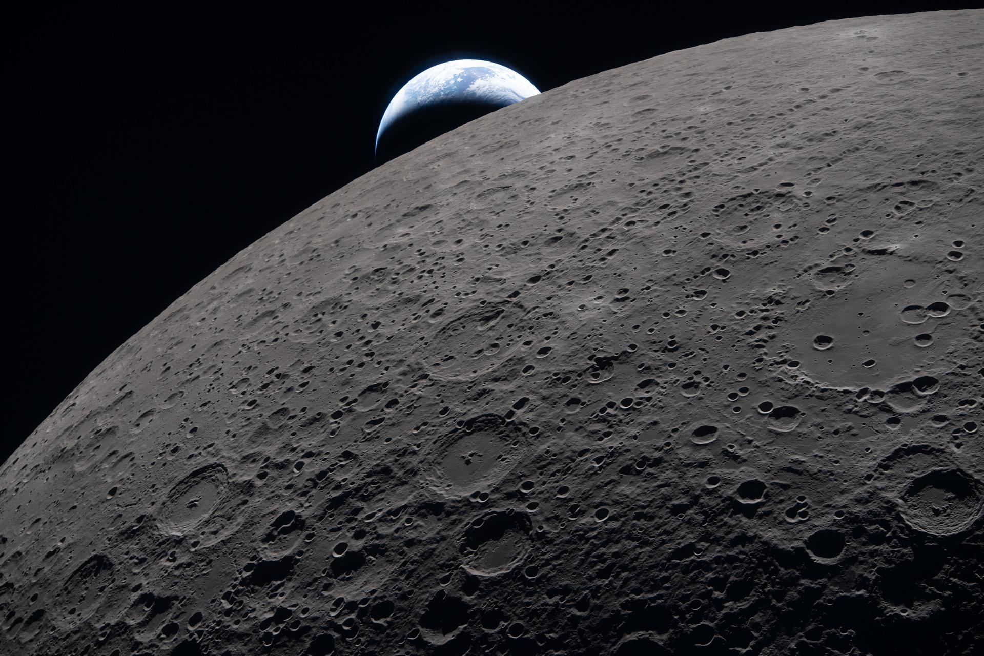 NASA’s Artemis II Crew Beams Official Moon Flyby Photos to Earth