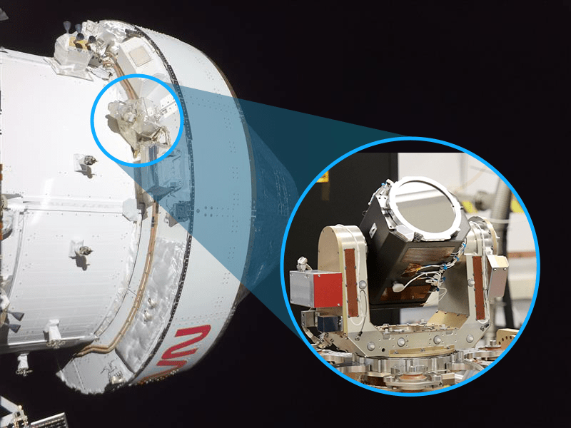 NASA Laser Terminal Enhances Views During Artemis II Mission