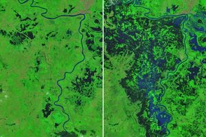 Smoke Shrouds Northern Thailand