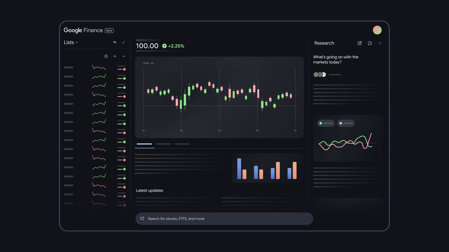 The new, AI-powered Google Finance is expanding to more than 100 countries.