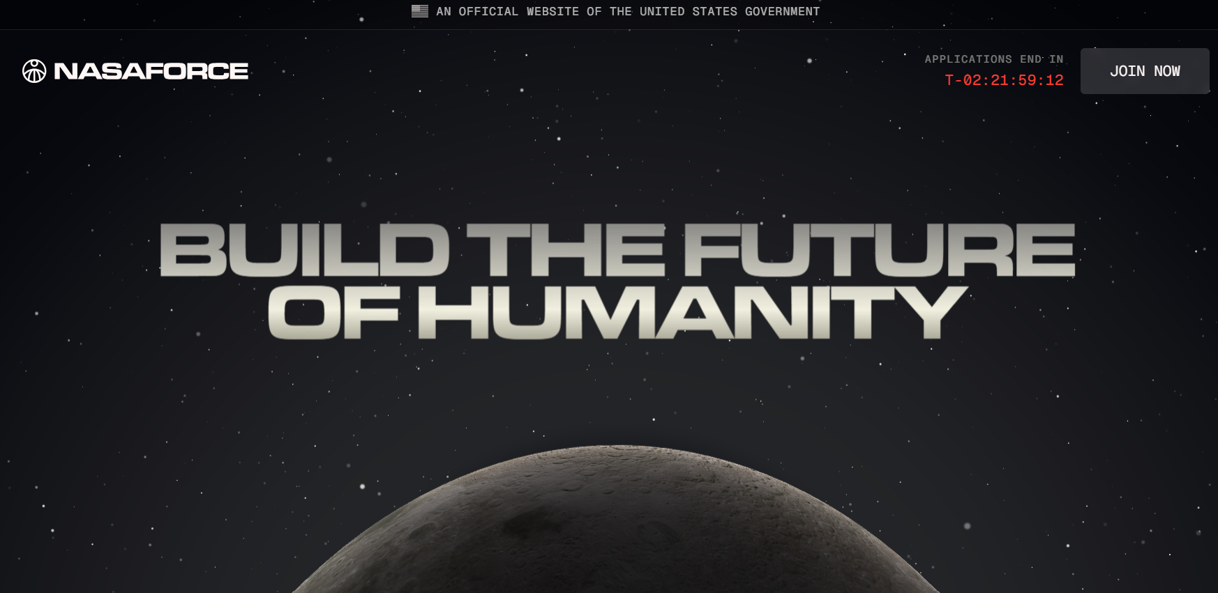 NASA, OPM Announce New NASA Force Website, Open Job Applications