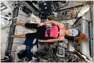 Inflight call with ESA astronaut Sophie Adenot