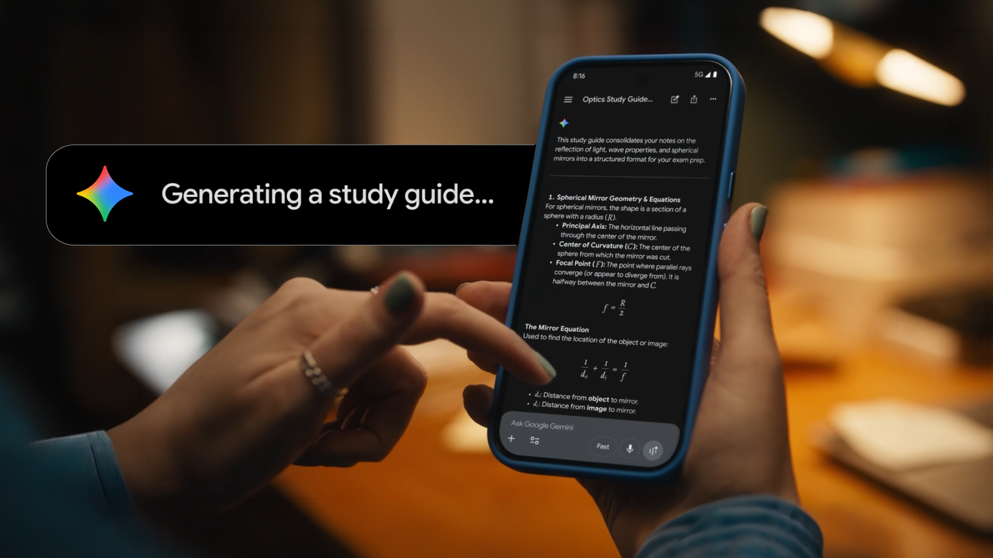Digitize your paper notes with Gemini.