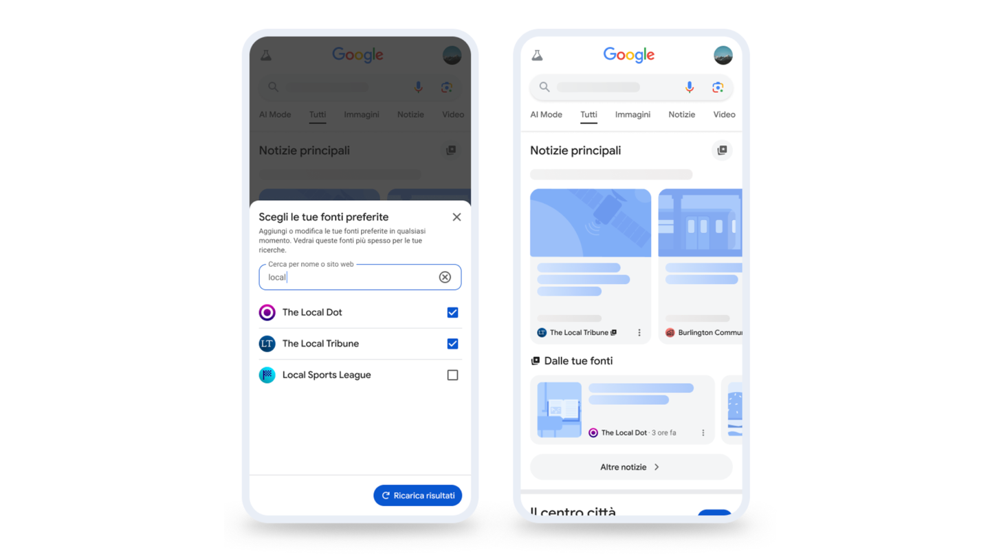Preferred Sources is now available in all languages.
