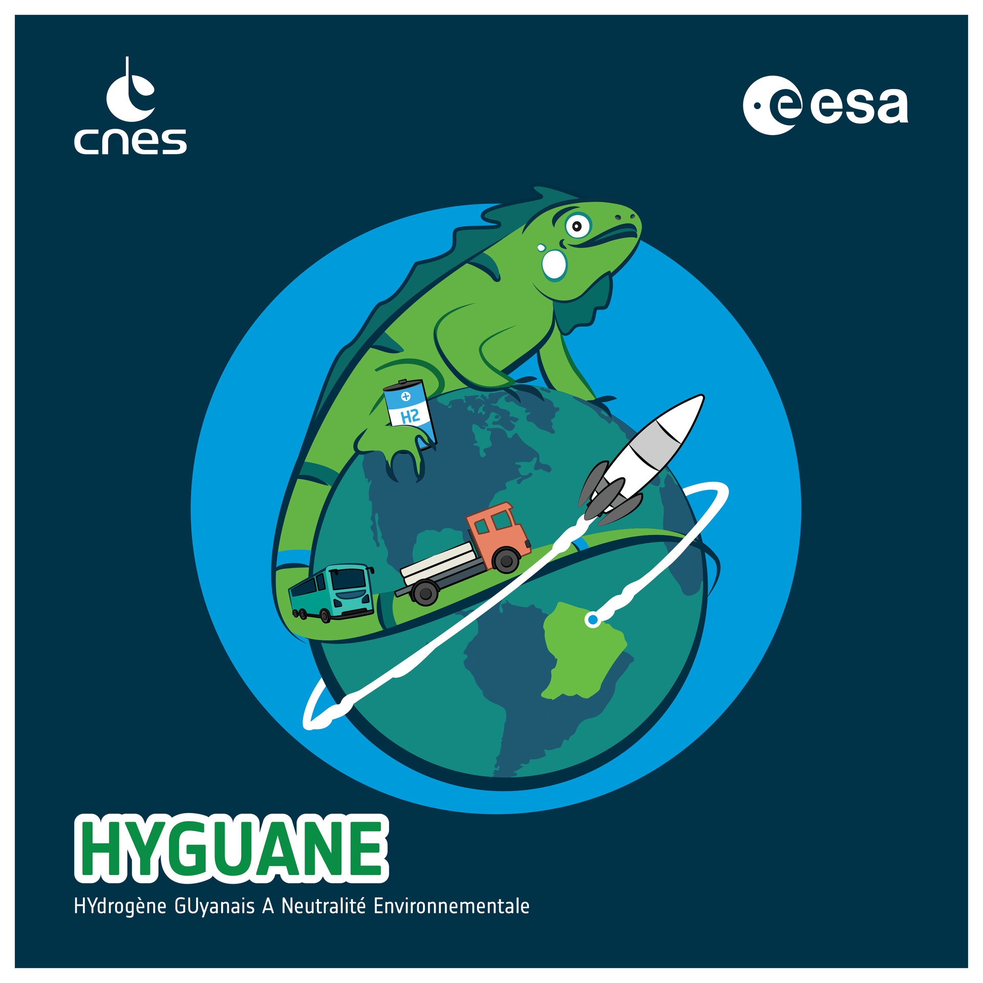 Hyguane : vers un hydrogène à faible empreinte carbone pour le port spatial européen
