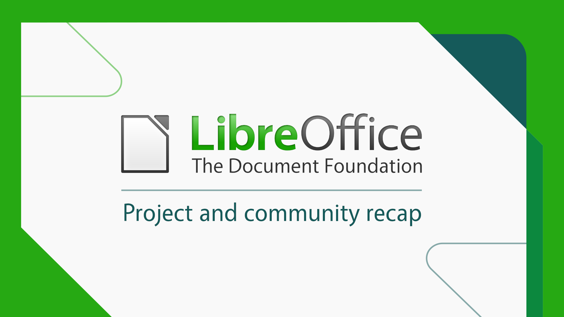 LibreOffice project and community recap: April 2026